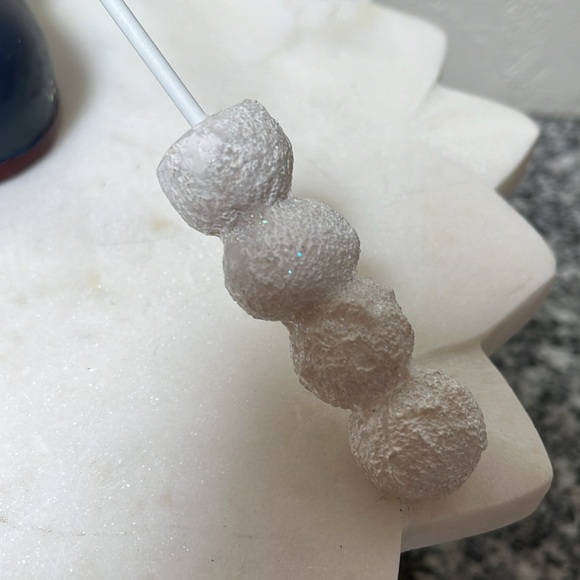 NIB Snowman Candle Holder & Snowman Head Christmas Candle Snuffer - Picture 9 of 14